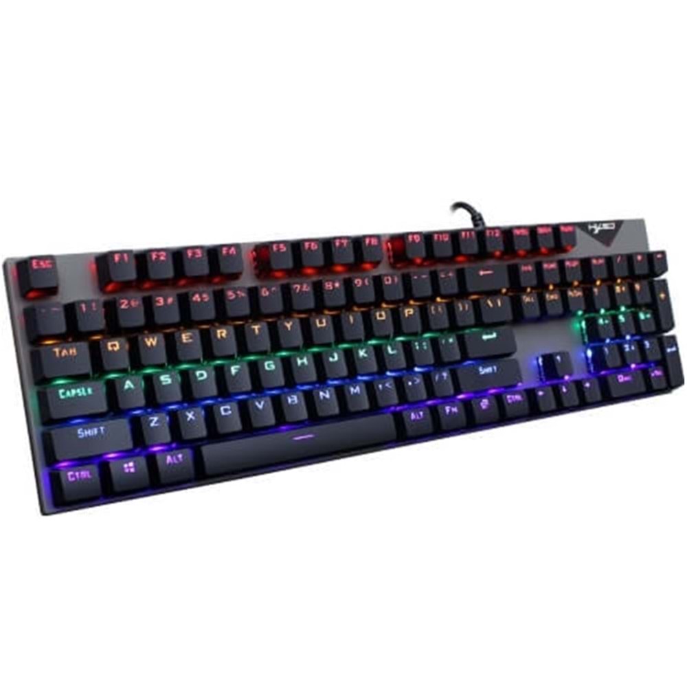 JEDEL KL-138 Blue Switch Mekanik RGB Efekli Işıklı Oyuncu Klavye Q TR