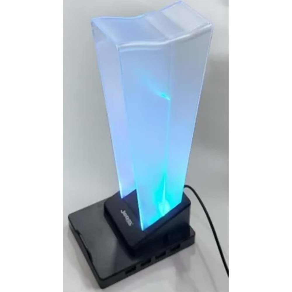 JEDEL GM02 USB HUB ÇOKLAYICI + RGB KULAKLIK STANDI GM-02