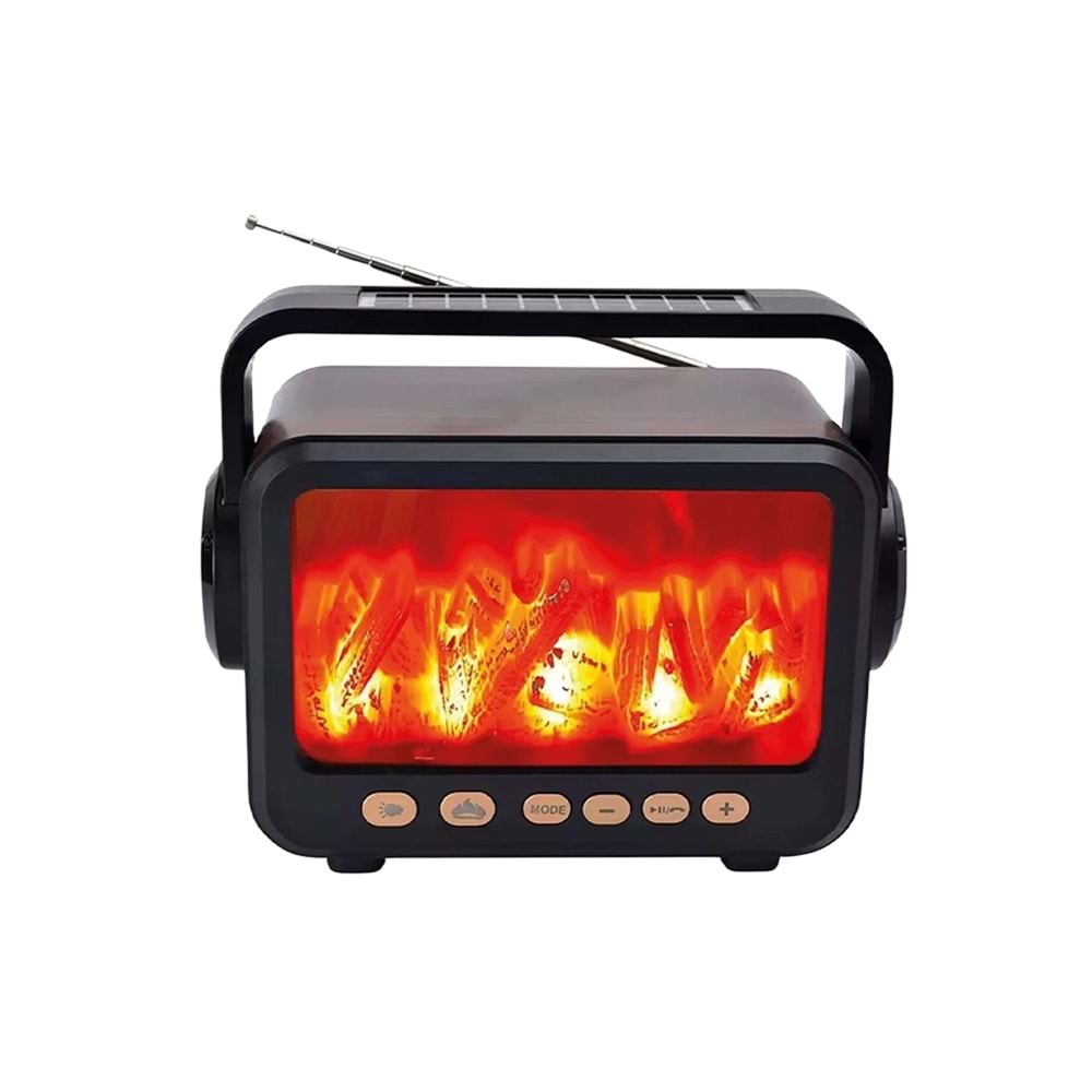 TELSAN FP-337S USB/SD/FM/BLUETOOTH ALEVLİ GÜNEŞ ENERJİLİ NOSTALJİ GÜÇLÜ SİNYAL MÜZİK KUTUSU