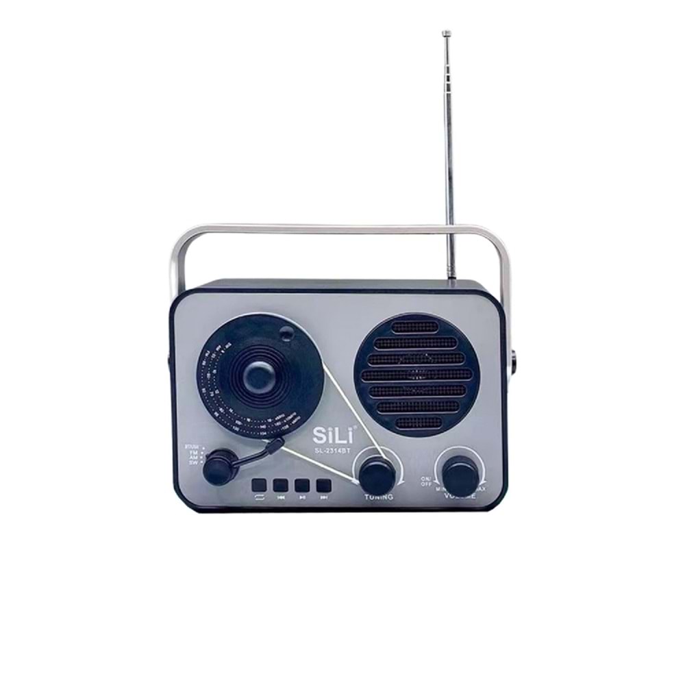 TELSAN SL-2314BT USB/SD/FM/BLUETOOTH NOSTALJİ GÜÇLÜ SİNYAL MÜZİK KUTUSU