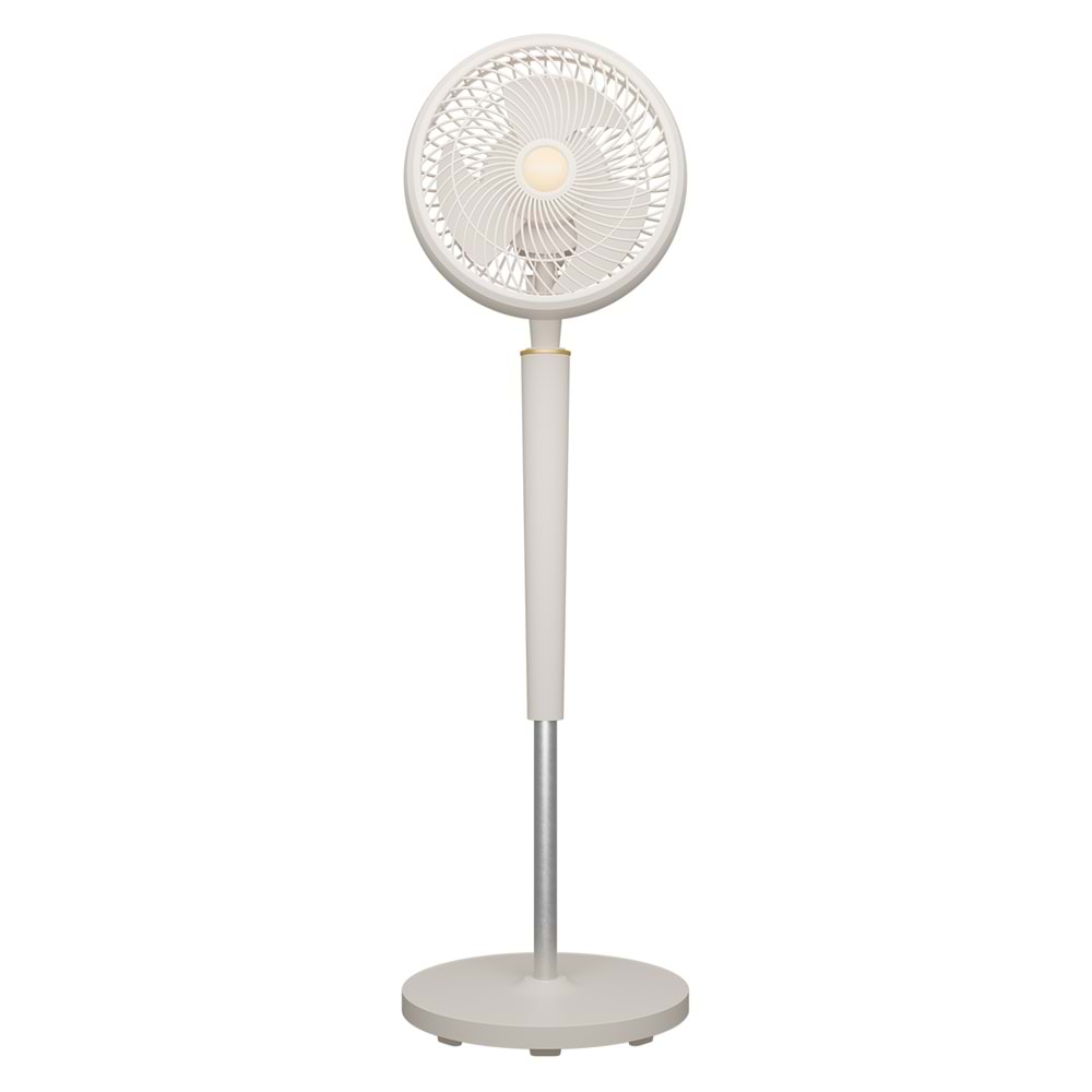 Everest FAN12 DynaBreeze Krem/Gold 9 70W 3 Hız Kademeli 2000RPM Çift Motorlu Vantilatör/ Pervanesi