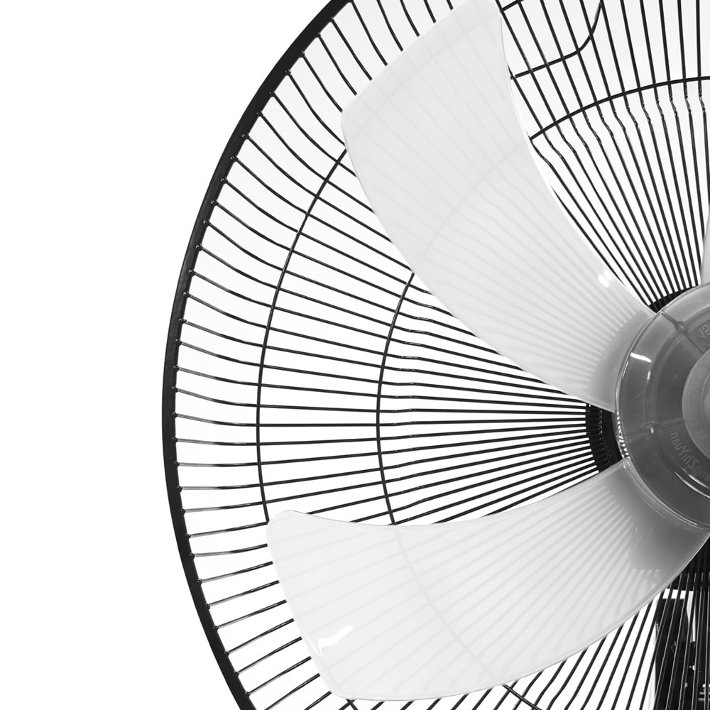 Everest FAN11 CoolAir Siyah/Gri 16 45W 5 Kanat 3 Kademe 1200RPM Zaman Ayarlı Vantilatör/ Pervanesi