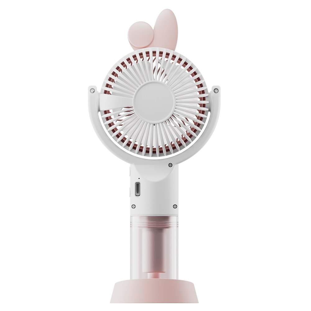 Asonic AFN26 Beyaz 500mAh 2 Kademe Nemlendirici Sprey USB Fan