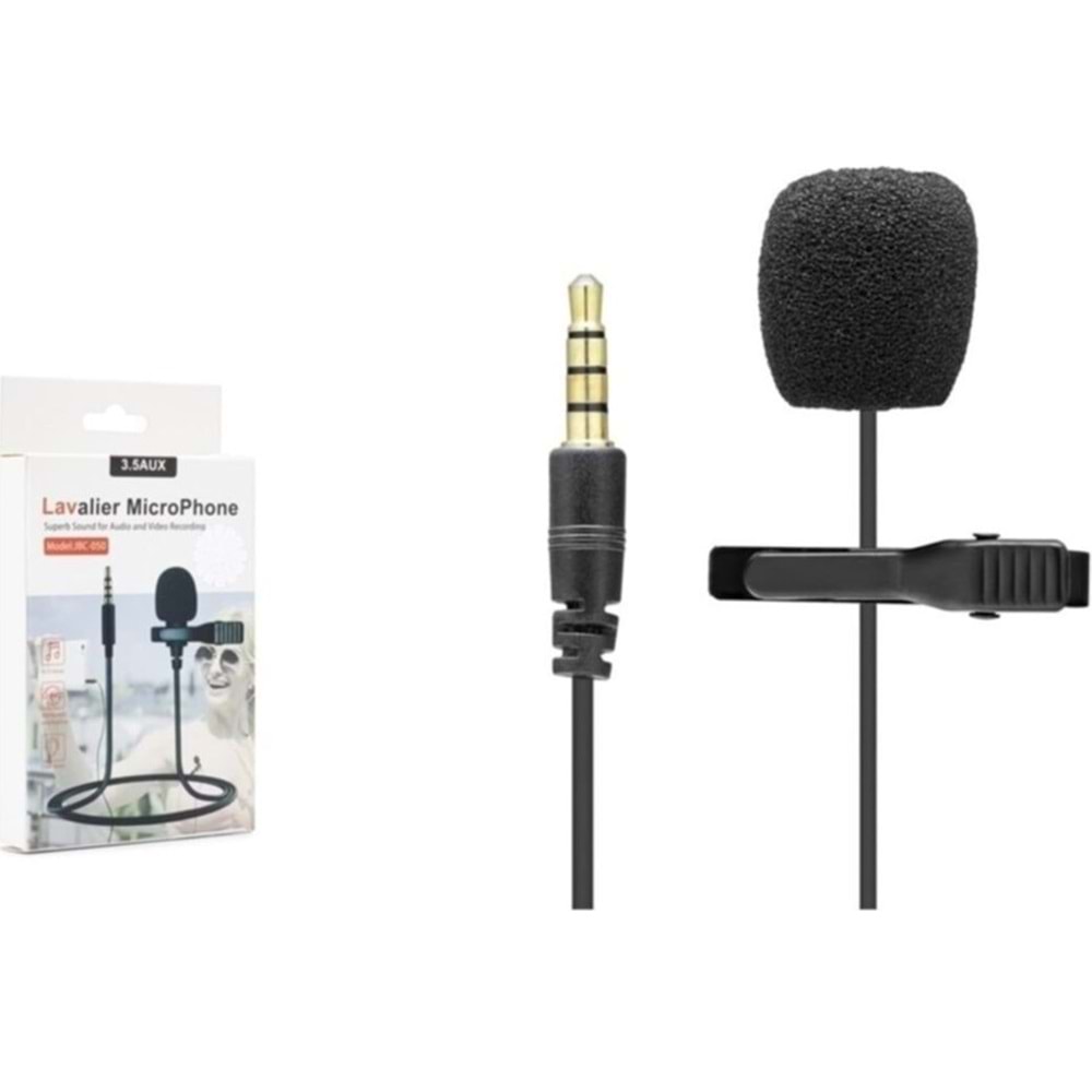 Hadron Hd571 Telefon Yaka Mikrofonu 3.5Mm 90Cm