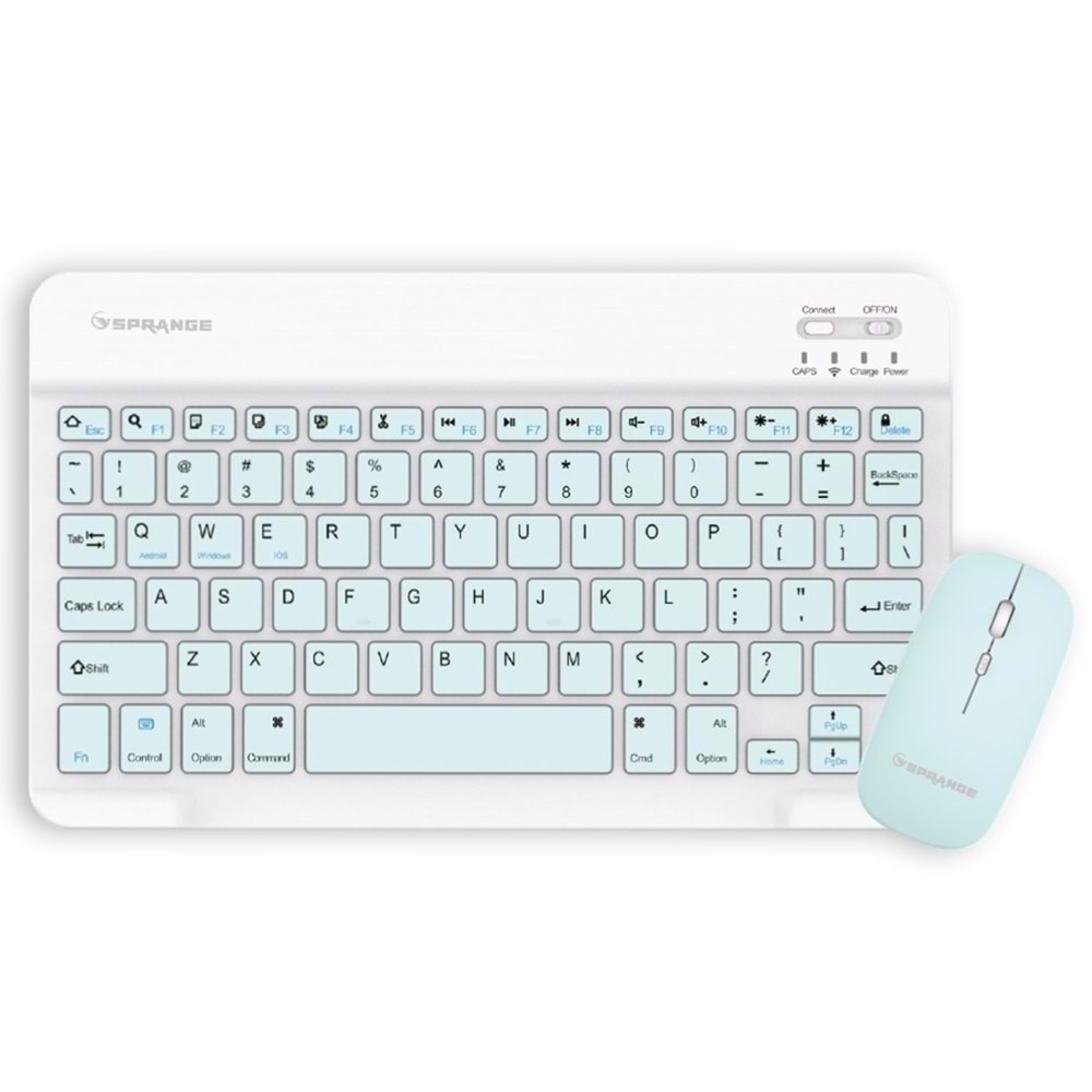 SPRANGE SR-K2 Mini Kablosuz Klavye & Mouse Set