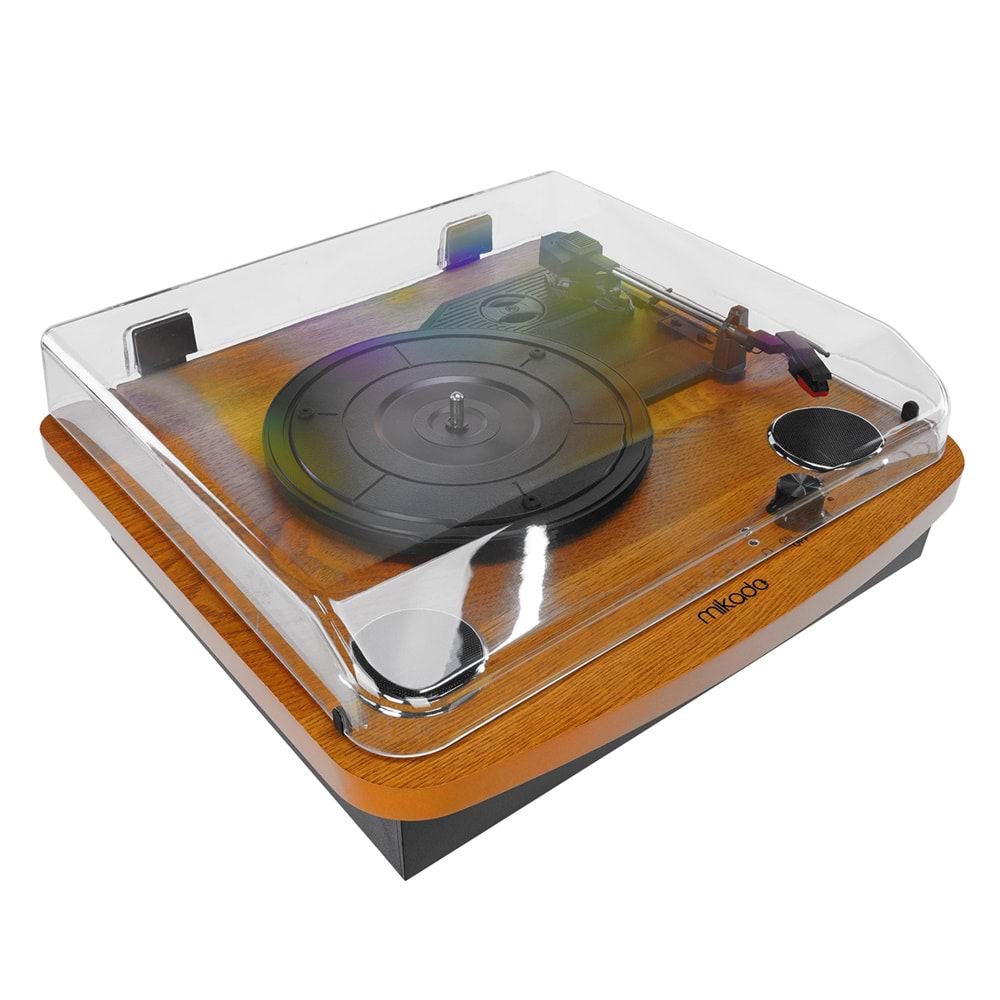 Mikado Nostalgia MN-P235 VOYAGER Pikap Ahşap USB-BT 3.5mm AUXIN&RCAO Destekli Plak Müzik Kutusu