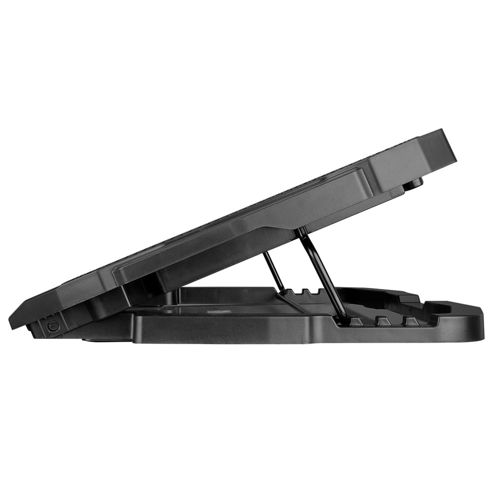 Addison Rampage AD-RC4 Mavi Ledli 2*125mm+2*70mm Işıklı Fan 15-17 Notebook Soğutucu Stand