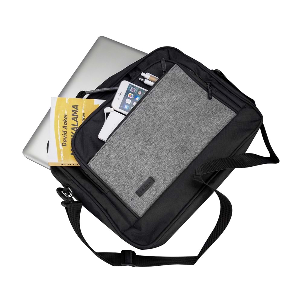 Addison 300803 15.6 Siyah/Gri BOLD Bilgisayar Netbook Çantası