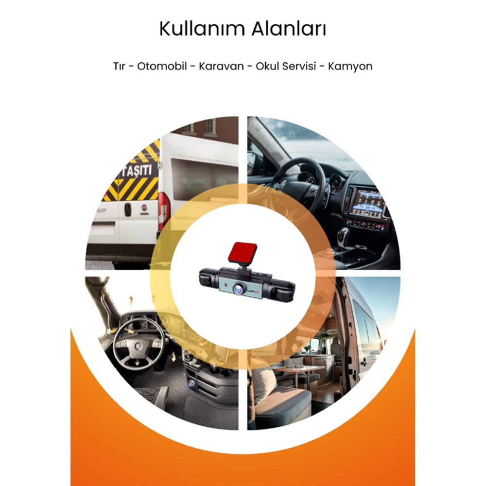 MPİA CC-43 Araç Kamerası 5MP 3.18