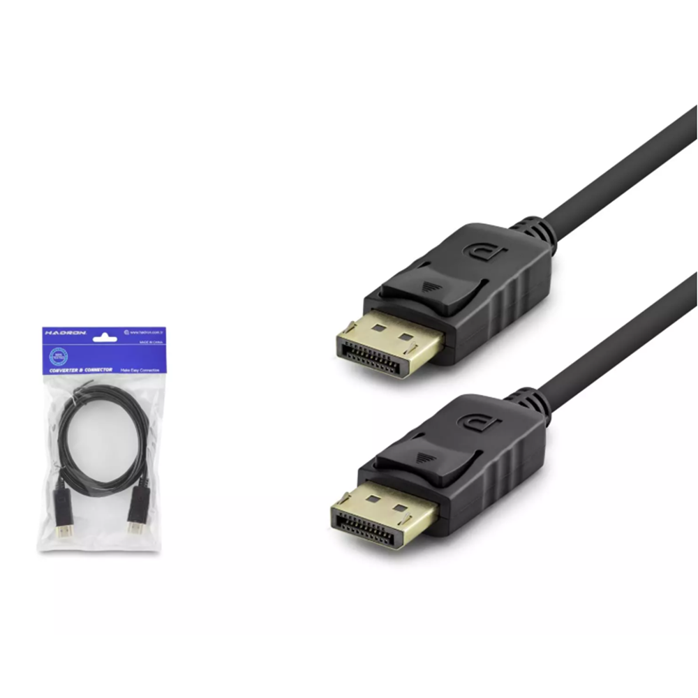 Hadron Hdx7765 Display Kablo 4K 30Hz 1.8M Siyah