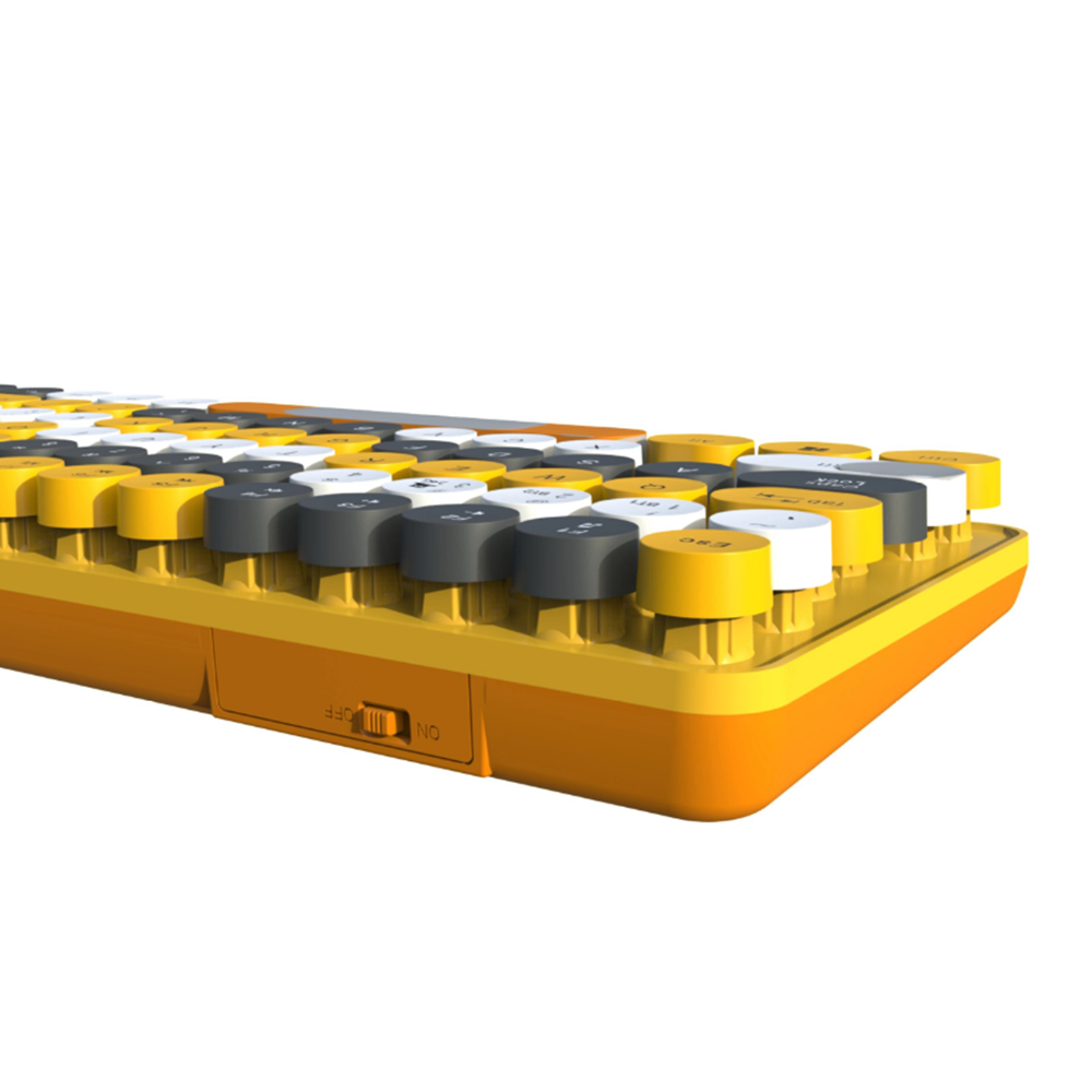 Jedel WS682B Colorful Wireless Kablosuz + Blueooth Klavye Mouse Set