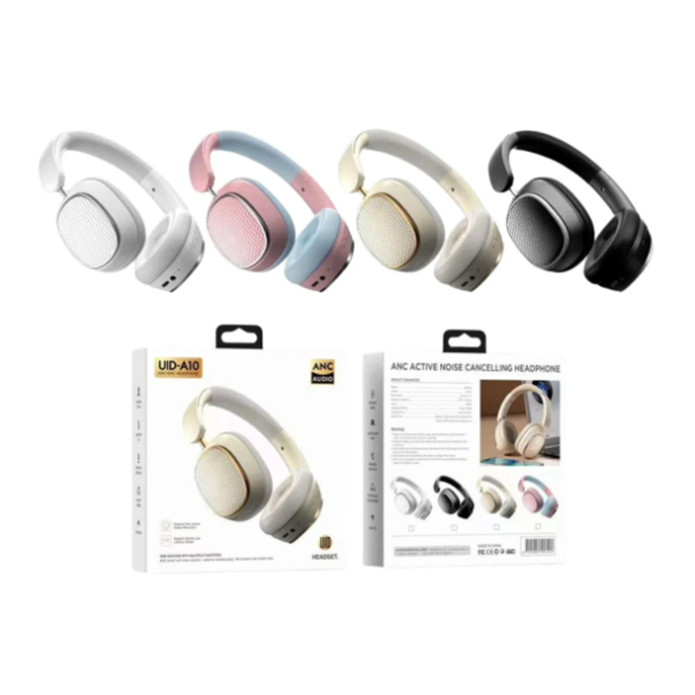 PLATOON PL-2380 UID-10 ANC+ENC Ayarlanabilir ve Katlanabilir Kulak Üstü Bluetooth Kulaklık PL-2407