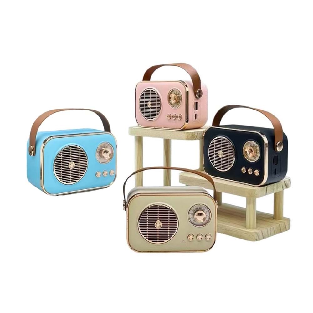 TELSAN TLS-M4 Bluetooth 5.2 USB & TF Kart FM Radyo