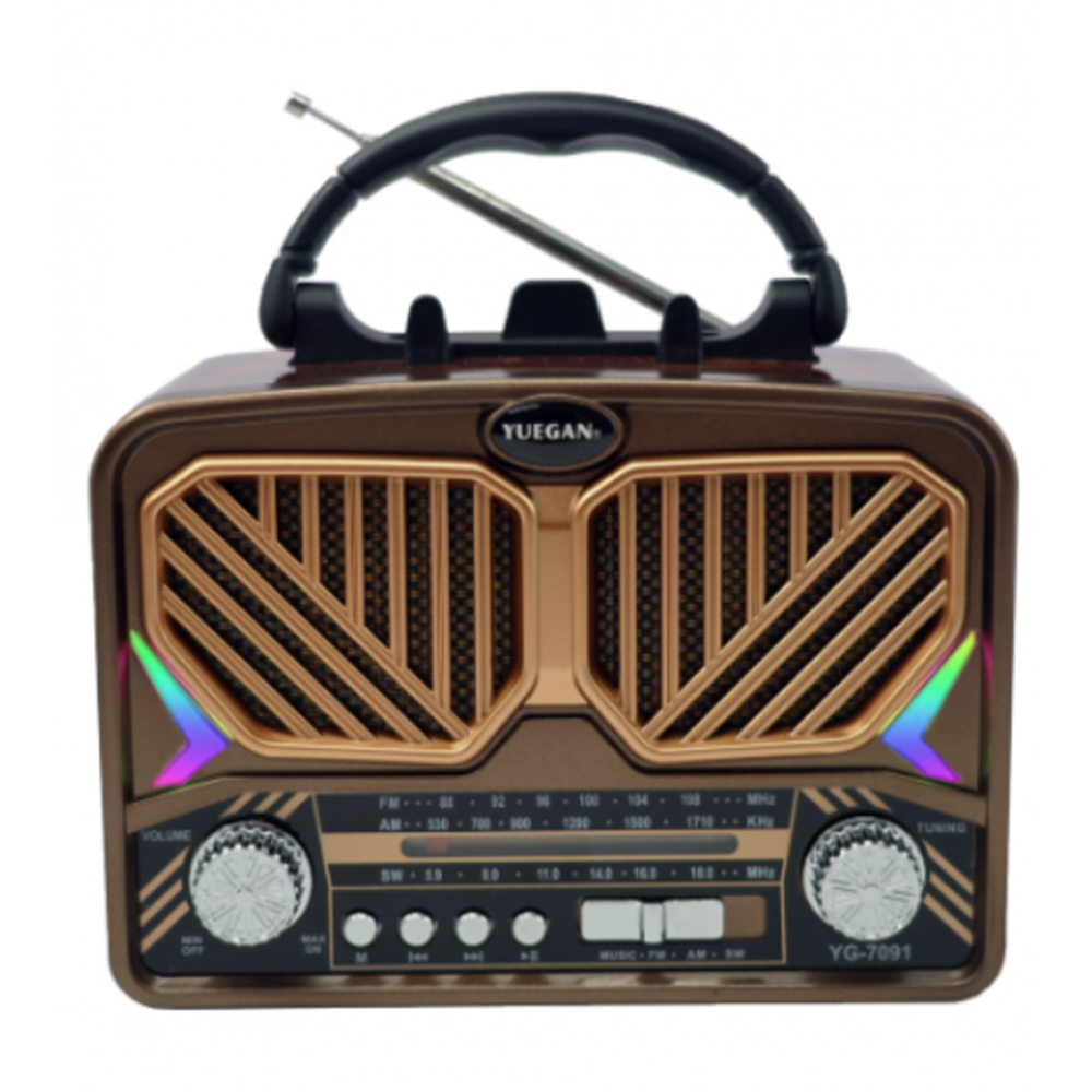 TELSAN YG-7091BTS BLUETOOTH+SD TF KART+ USB+ FM RADYO+FENER ÖZELLİKLİ ŞARJLI HOPARLÖR PL-4700