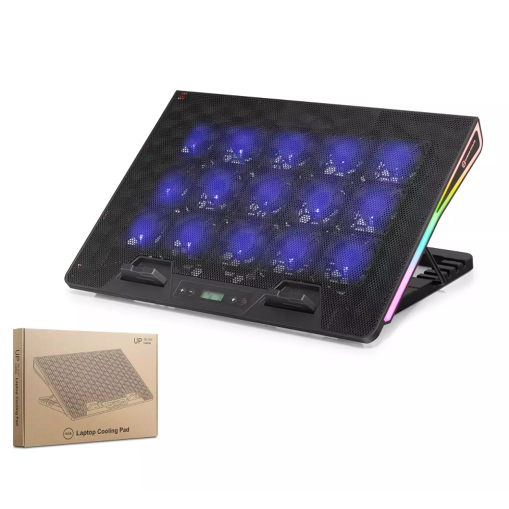 TELSAN DCXAA2 Laptop Soğutucu 15x Fan RGB 13–17.3