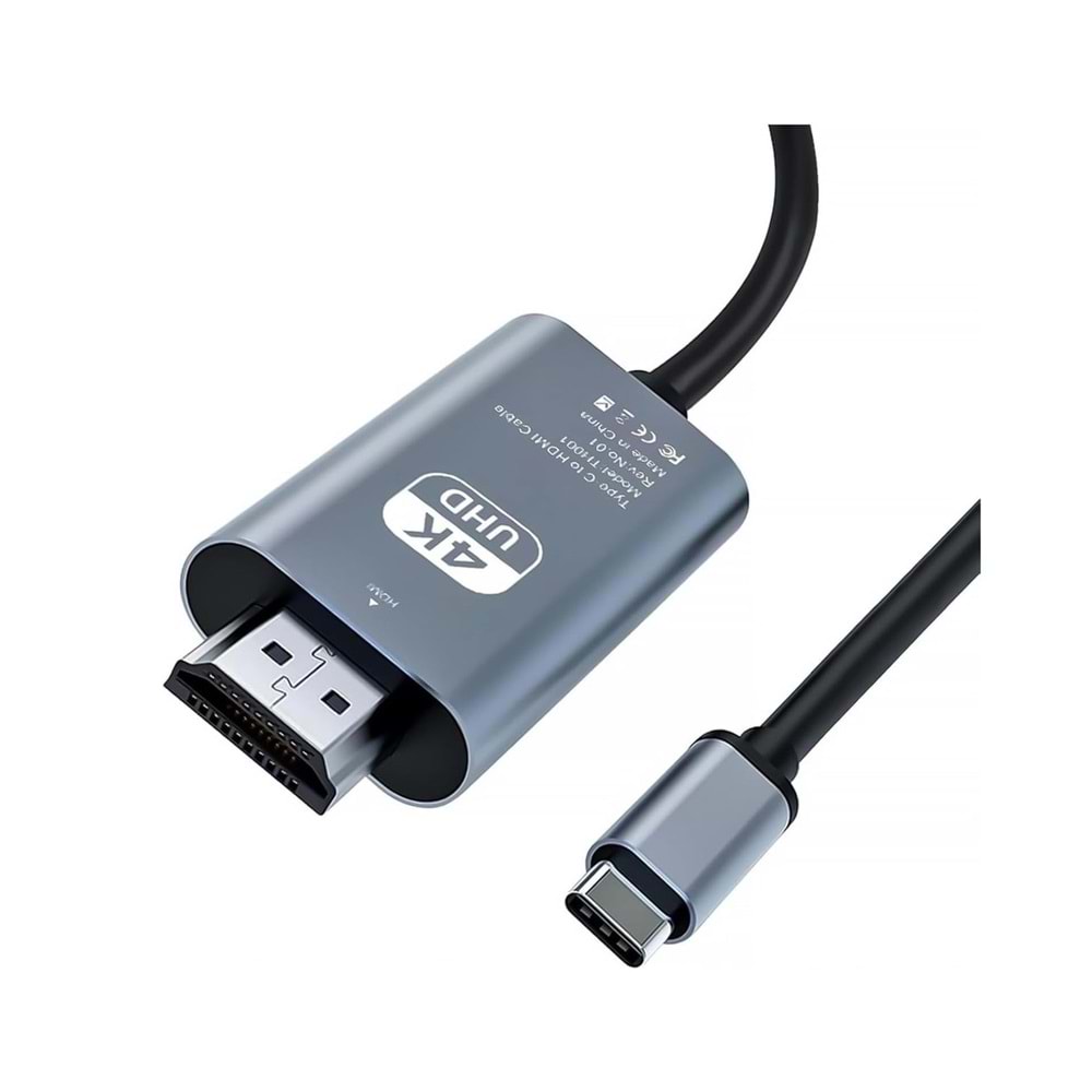 TELSAN TLS-TH05 TYPE-C TO HDMI TV AKTARIM KABLOSU
