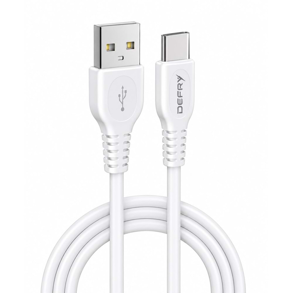 DEFRY DF-18T QUİCK 3.0 HIZLI ŞARJ 18W 3A USB TO TYPE-C ŞARJ ALETİ TAKIM