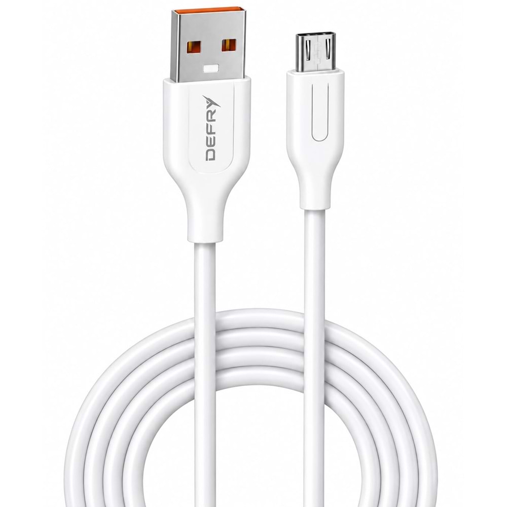 DEFRY DF-01M MİCRO TO USB-A 2.4A ŞARJ VE DATA KABLOSU