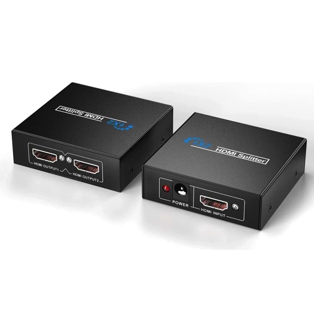 TELSAN TK-HS02 HDMİ SPLİTTER 2 PORT 1 İN PORTS 2 OUT PORT 1X2