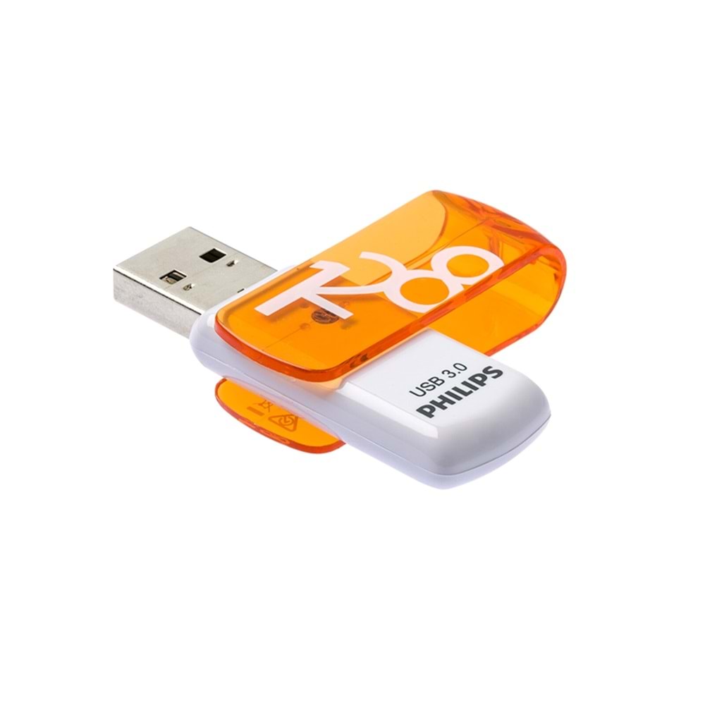 PHILIPS FM12FD00B/00 USB 3.0 128GB Vivid Turuncu Flash Bellek