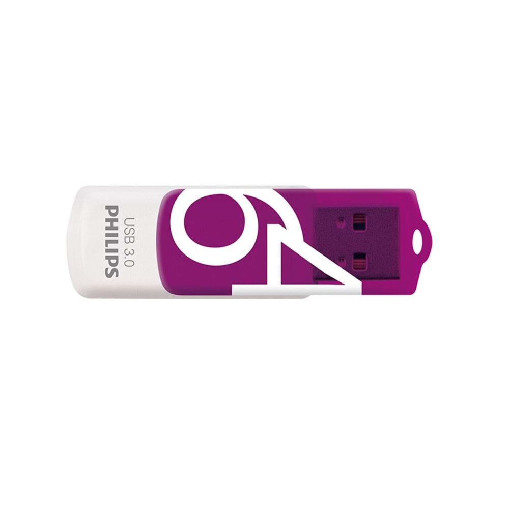 PHILIPS FM64FD00B/00 USB 3.0 64GB Vivid Mor Flash Bellek