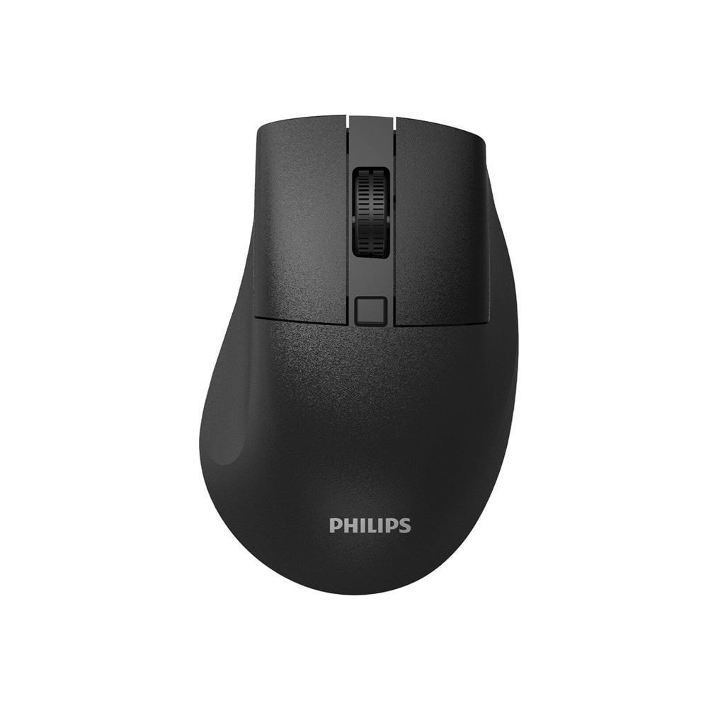 PHILIPS SPK7528B Dual Mod 2.4 GHz + Bluetooth 1600DPI Ergonomik Sessiz Optik Mouse Siyah