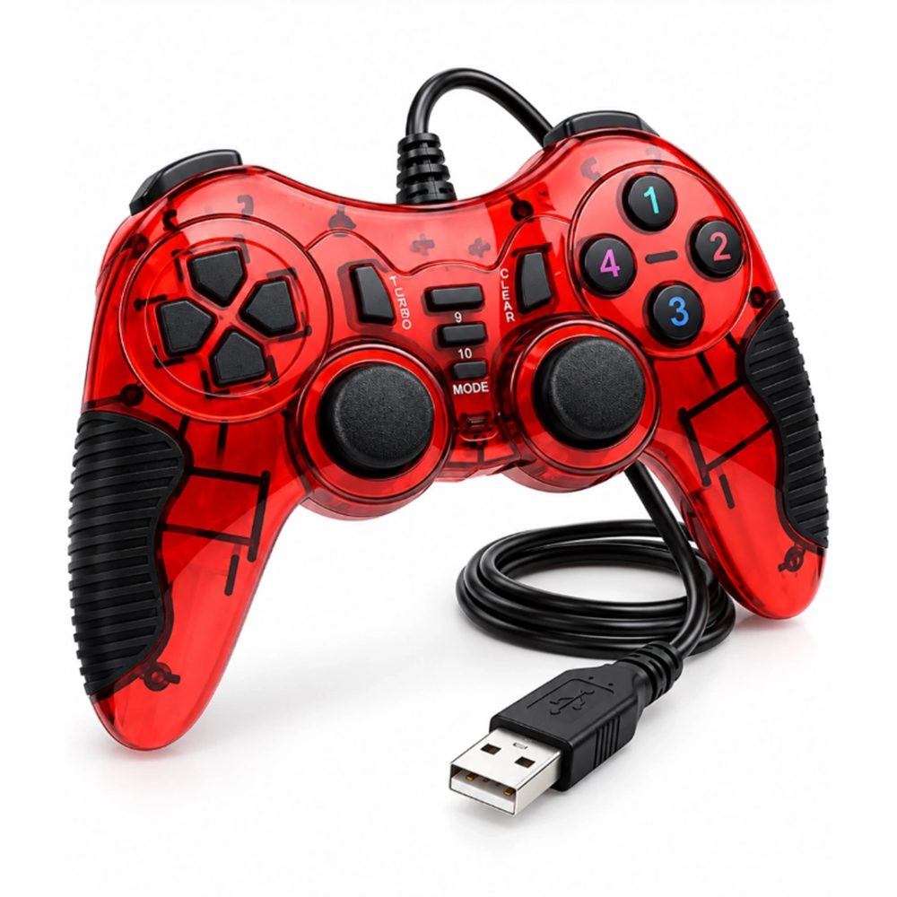 Platoon PL-2585 Double Shock Controller Usb Game Pad PC Oyun Kolu