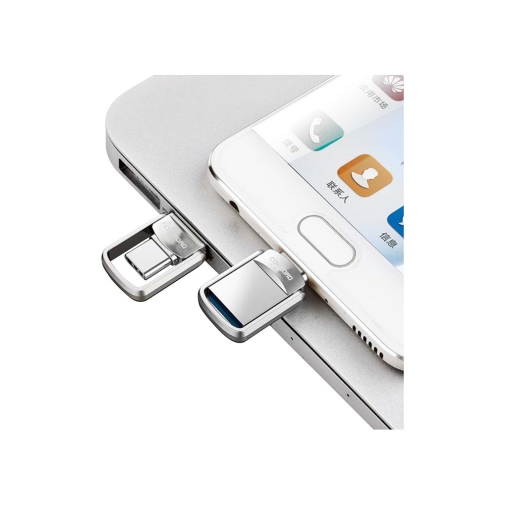 CONCORD C-OTGTN64 64GB TYPE-C OTG METAL MİNİ FLASH BELLEK USB 3.0