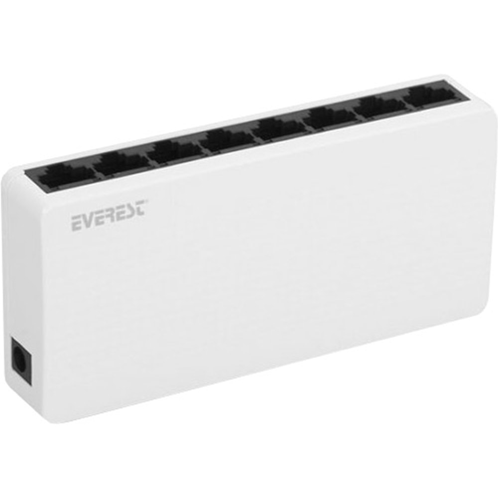 Everest EVERLINK ESF208 8 Port 10/100Mbps RTL8309 Chipset Fast Ethernet Masaüstü Switch Hub