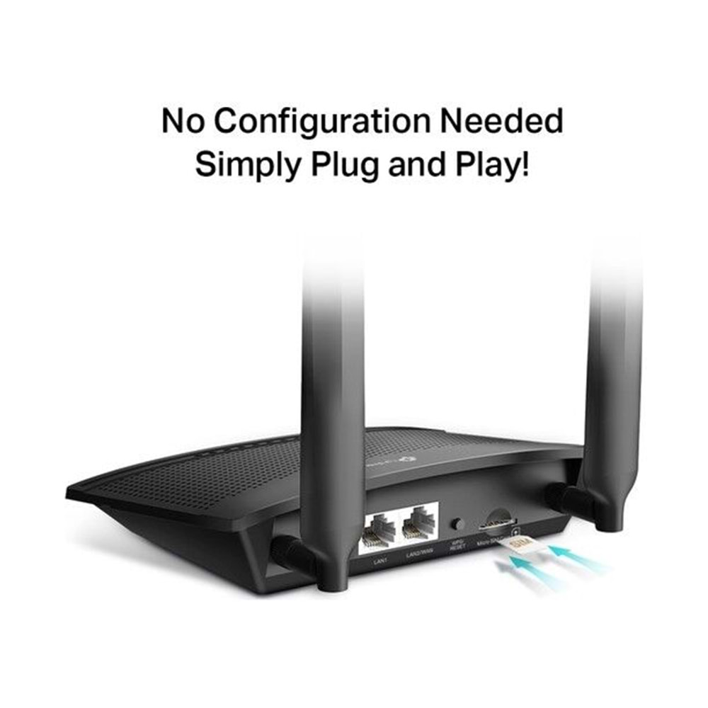 TP-Link Archer MR100 4G LTE Sim Kartlı Router