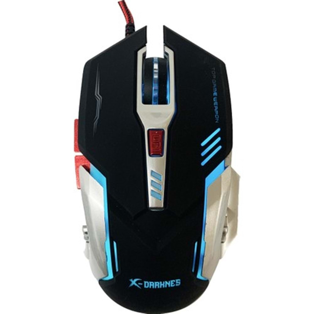 X-DARKNES XD-1835 Led Işıklı 4800dpi Gaming Oyuncu Mouse