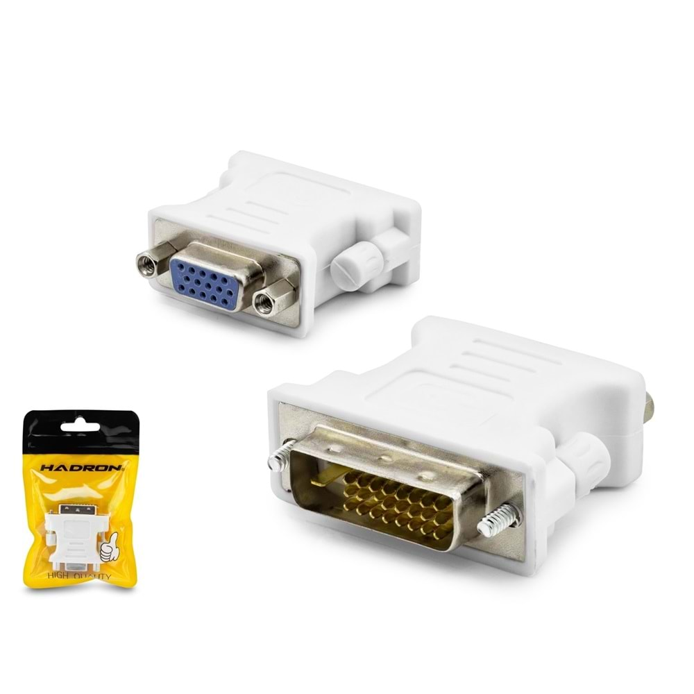 HADRON HDX1304 DVİ TO VGA M/F 24+1 ADAPTÖR ÇEVİRİCİ