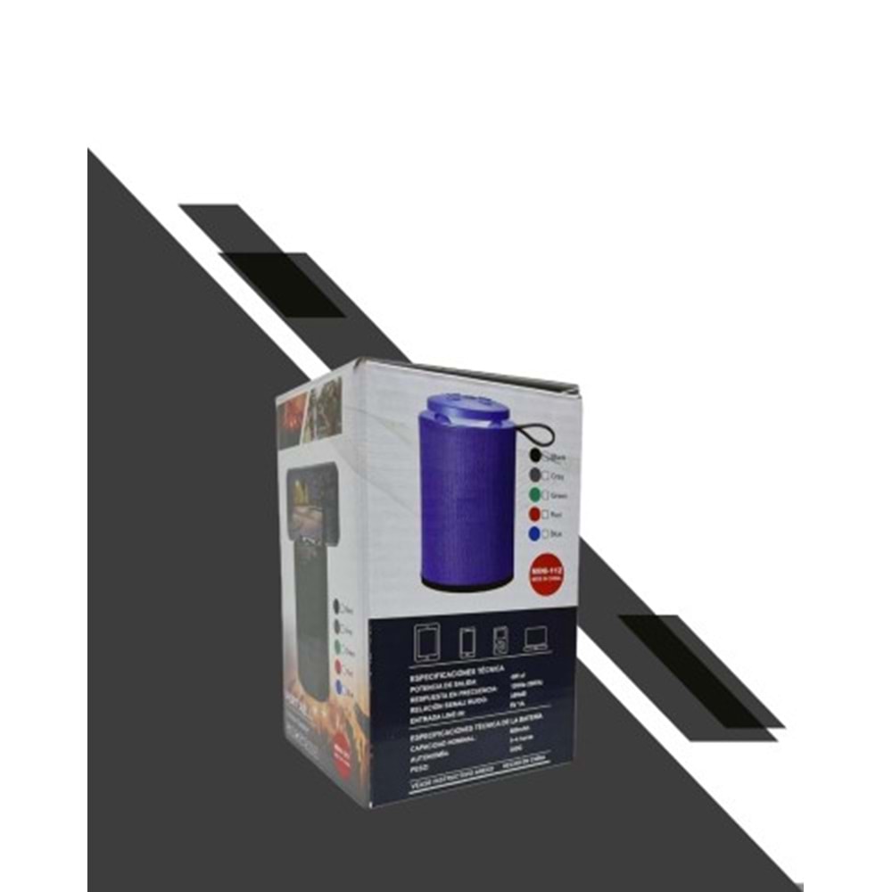 TELSAN TLS-097 MİNİ RGB BT/FM/USB SPEAKER MÜZİK KUTUSU