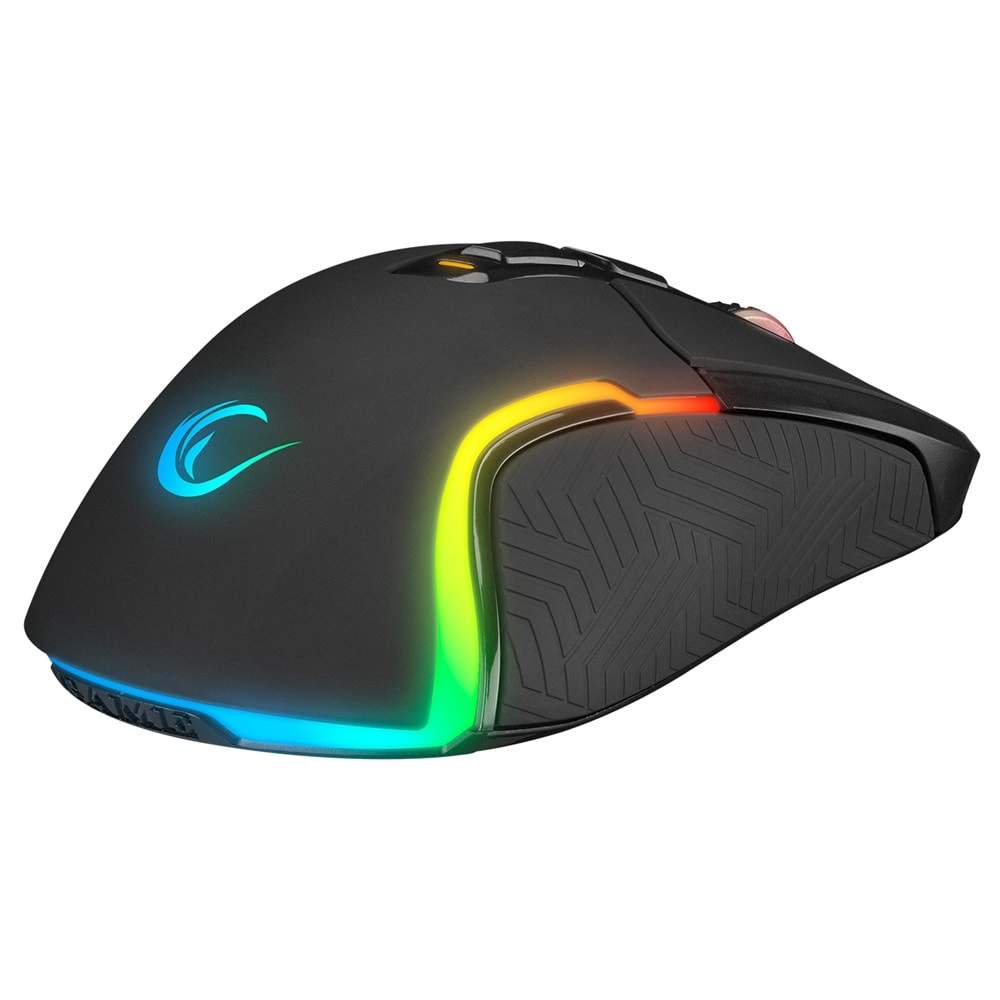 Rampage SMX-R68 FALCON-X Usb Siyah 800-6400 dpi RGB Ledli Gaming Oyuncu Mouse