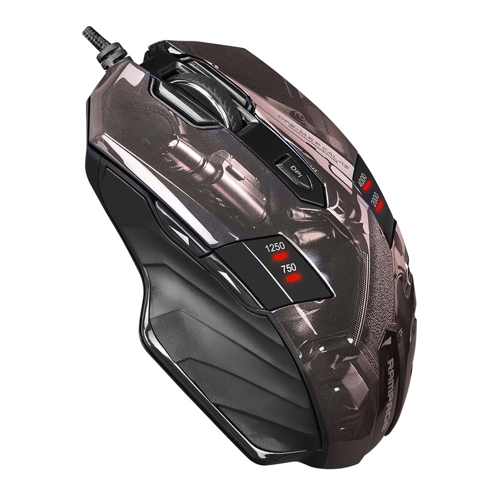 Rampage GX-Core8 Işıklı 16.8 M 4000Dpi RGB Usb Guns Oyuncu Mouse