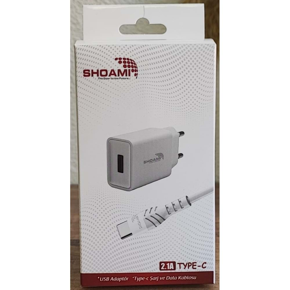 SHOAMI SH-21T 5V2.1A 10.5W TYPE-C ŞARJ ALETİ TAKIM