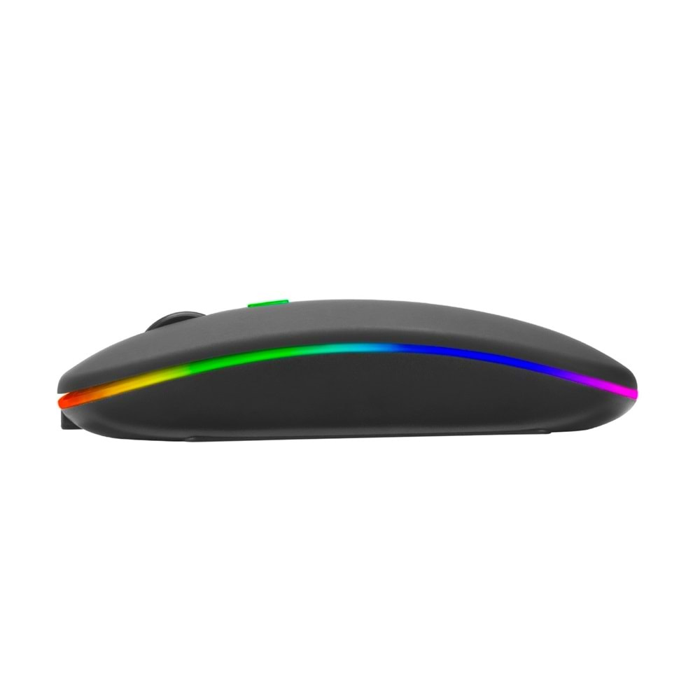 Everest SM-BT11 Usb Siyah 2in1 Bluetooth ve 2.4GHz Şarj Edilebilir Kablosuz Mouse