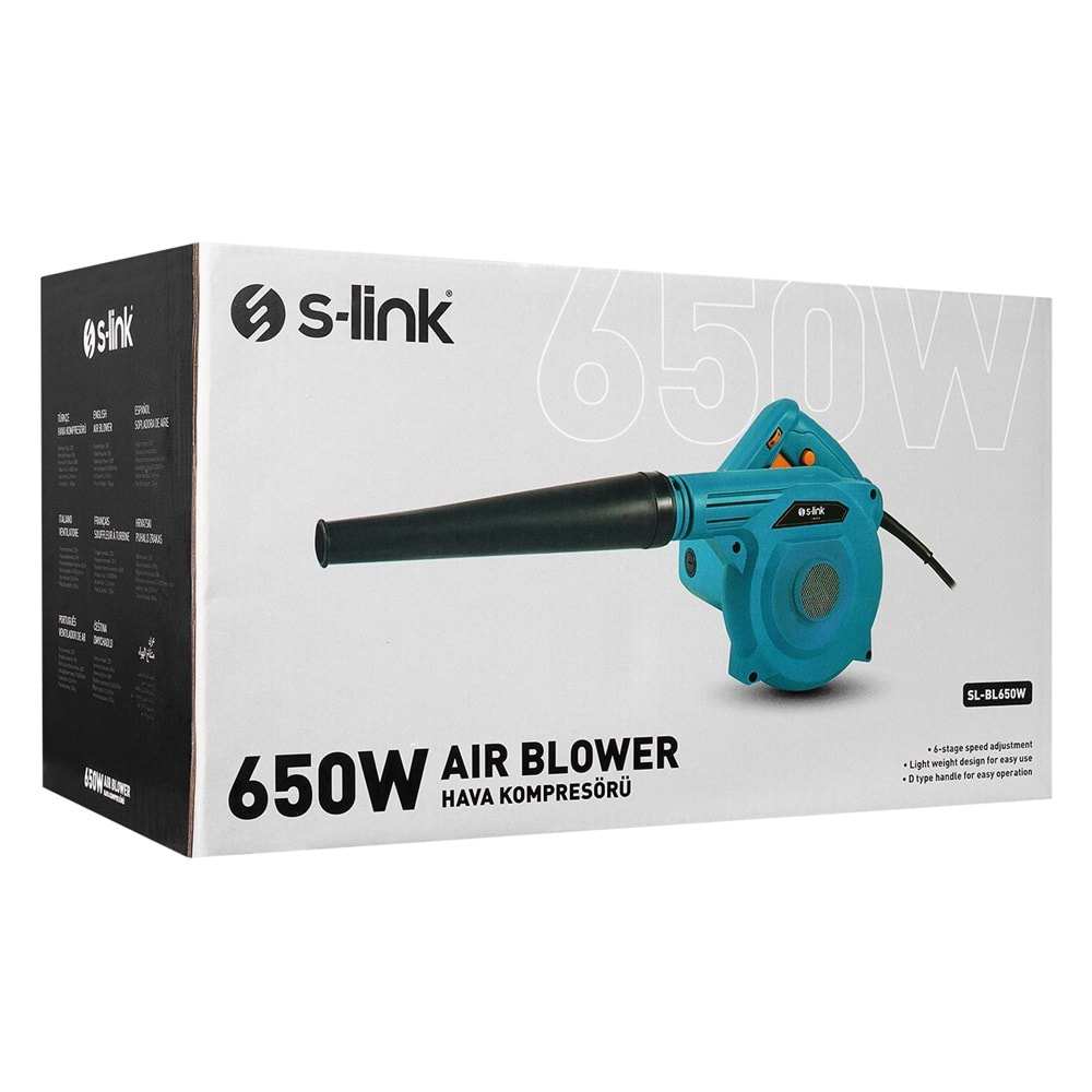 S-link SL-BL650W Gerçek 650W 6 Kademeli Kompresör