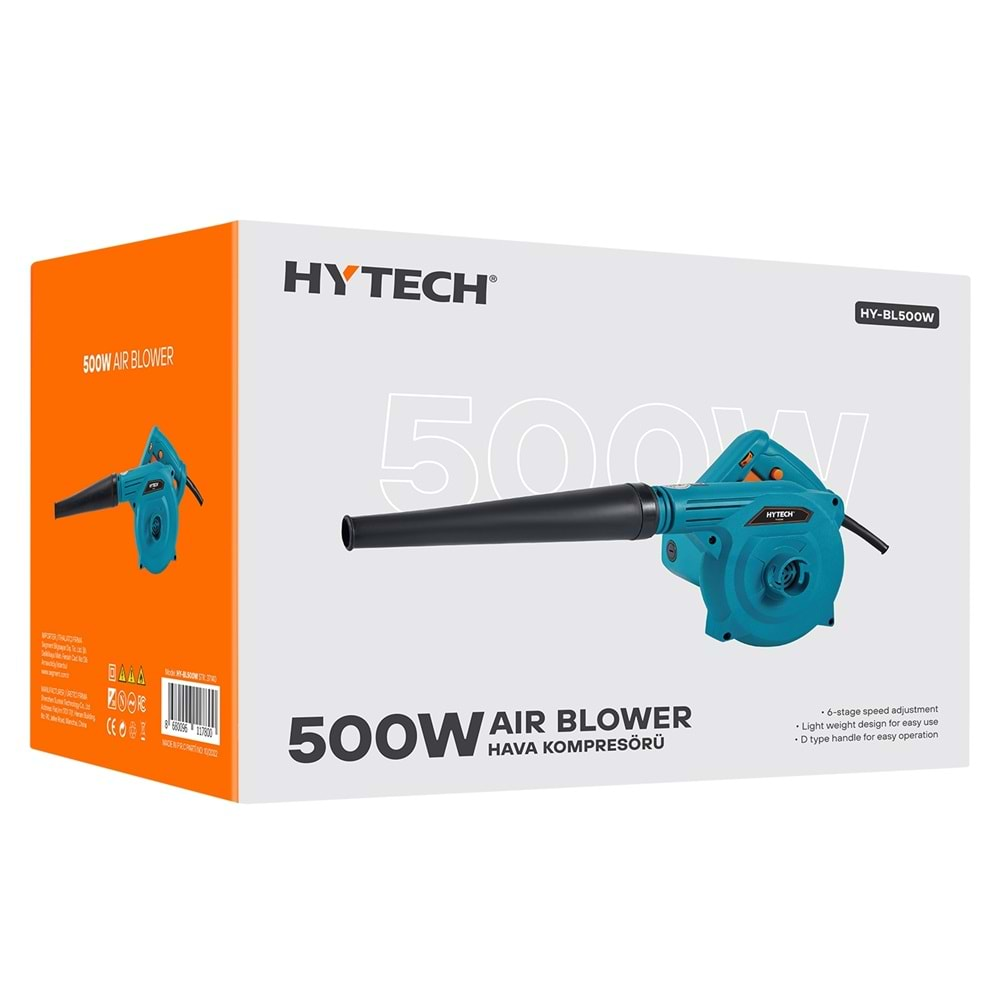 HYTECH HY-BL500W Gerçek 500W 6 Kademeli Kompresör