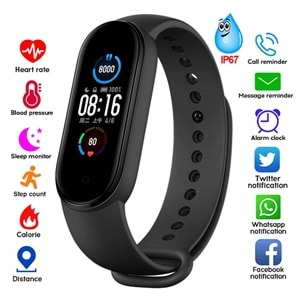 M5 AKILLI SAAT SMART WATCH AKILLI BİLEKLİK