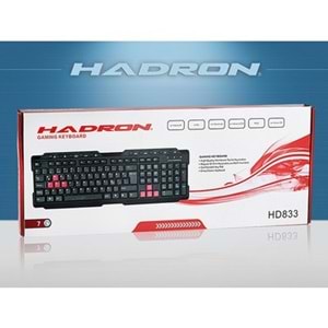 HADRON HD833 KABLOLU MULTİMEDYA TÜRKÇE Q KLAVYE