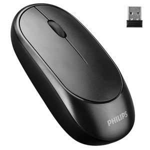 Philips SPT6314 Siyah Kablosuz 1200dpi Q Standart Klavye + Mouse Set C314