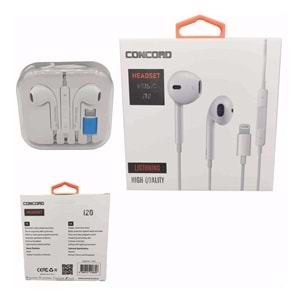 Concord C-919 İphone Serisi Kulak İçi Mikrofonlu Bluetooth Kulaklık İ20