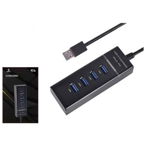 CONCORD C-848 4 PORTLU USB 3.0 HUB USB ÇOKLAYICI