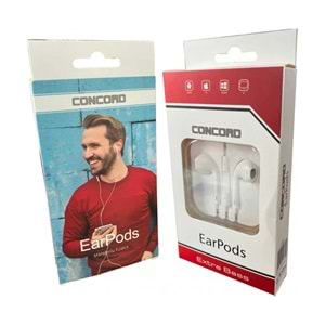 Concord C-900 Kablolu 3.5MM Stereo Mikrofonlu İphone Kulaklık