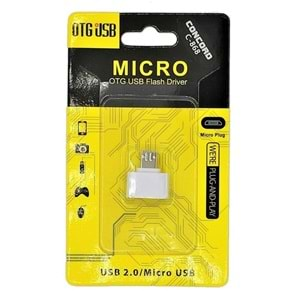 CONCORD C-868 MİCRO OTG USB ÇEVİRİCİ