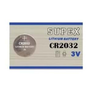 SUPEX CR2032 3V PİL 1 ADET