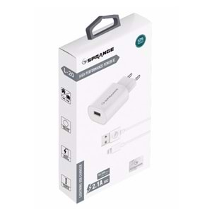 SPRANGE L-20 5V2.1A 10.5W İPHONE LİGHTNİNG ŞARJ ALETİ TAKIM