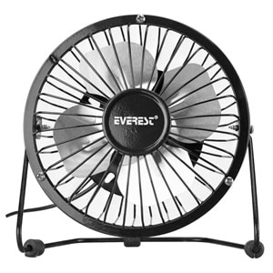 Everest EFN-482 Masaüstü Metal Siyah Usb Fan