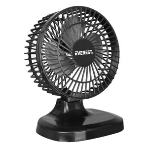 Everest EFN-503 7'' Masa Üstü Siyah Usb Fan Vantilatör